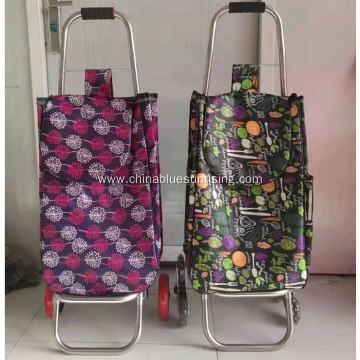 Foldable Shopping Vegetables Shopping Trolley Bag